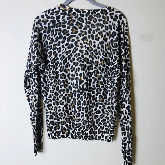 ZADIG & VOLTAIRE Leopard Print Cardigan Sweater - Picture 2 of 8